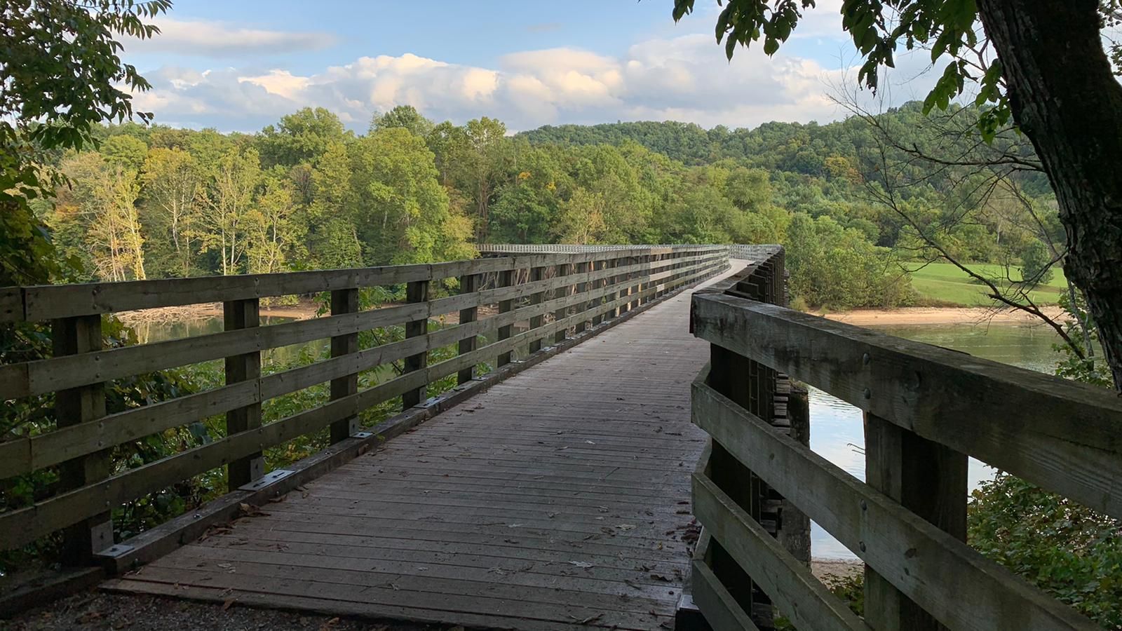 The evil bridge looks better in the sun.