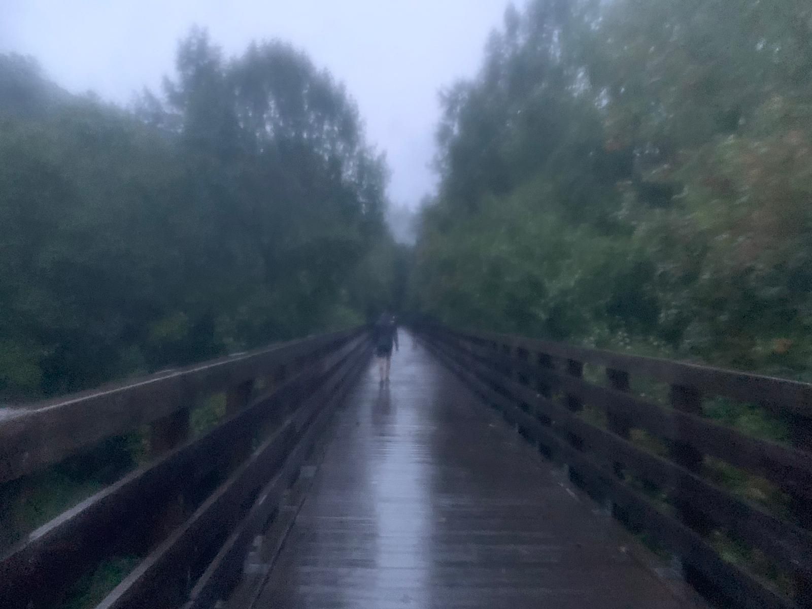 Wet Bridge at day break